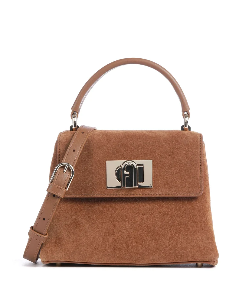 Furla 1927 Mini Borsa a tracolla toni cognac