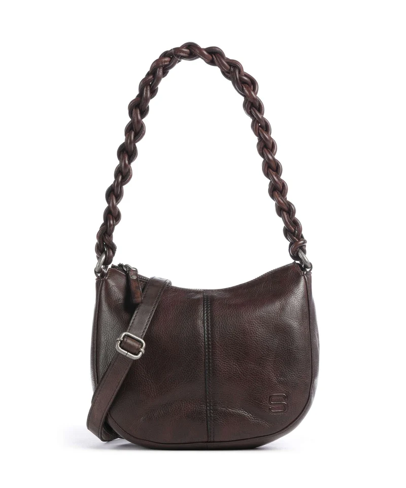 Spikes & Sparrow Apache Jadee Borsa a spalla dark brown