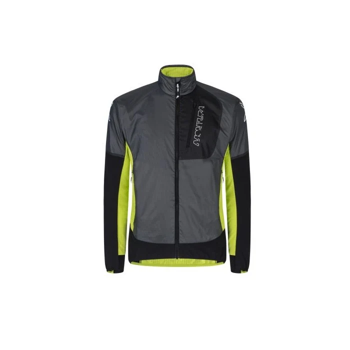 Insight Hybrid Jkt Giacca Montagna Uomo Piombo Verde Lime