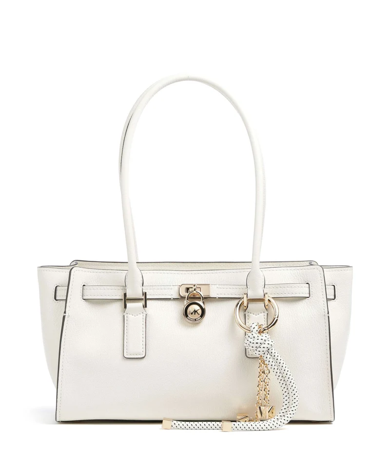 Michael Kors Hamilton Moderne Small Borsa a spalla eggshell