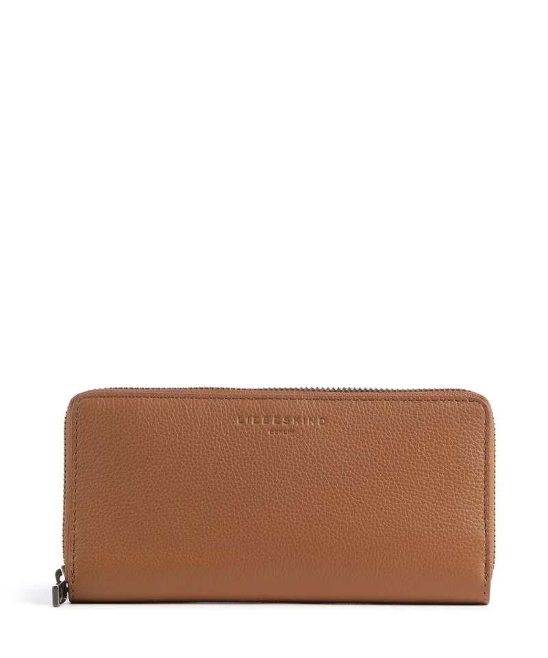 Liebeskind Gigi Small Pebble L Portafoglio cognac