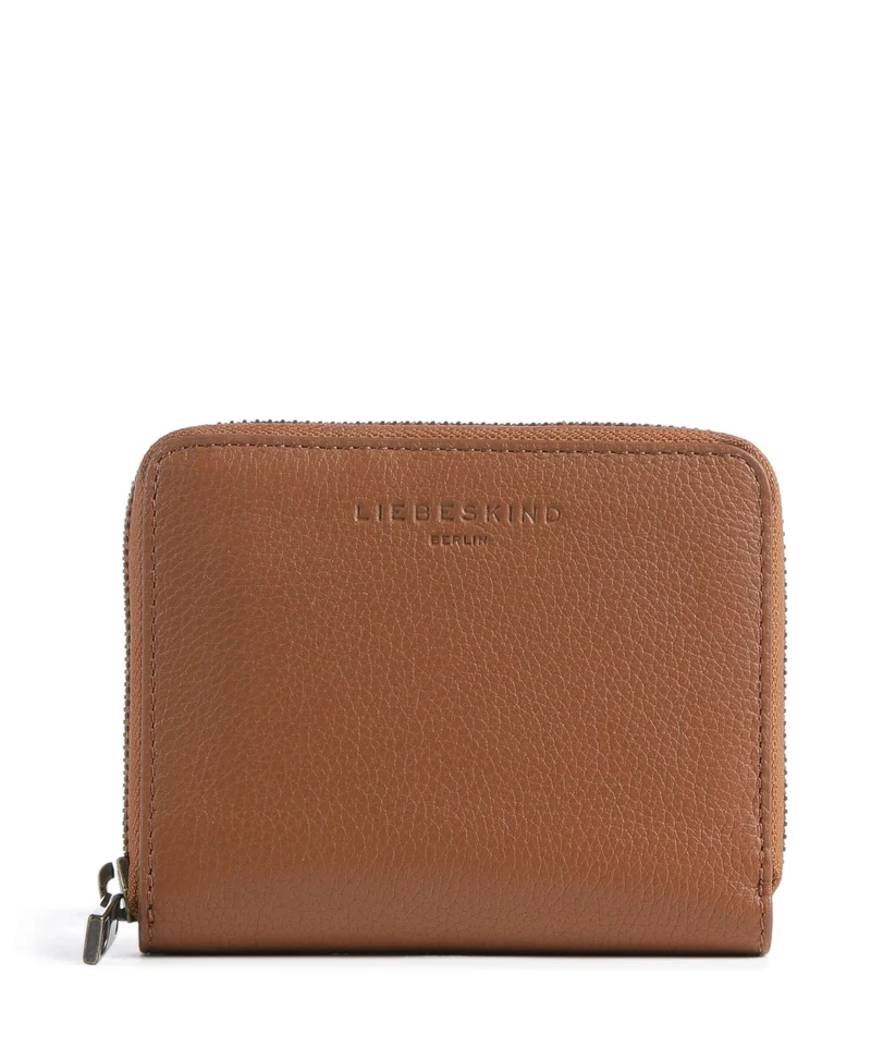 Liebeskind Conny Small Pebble M Portafoglio cognac