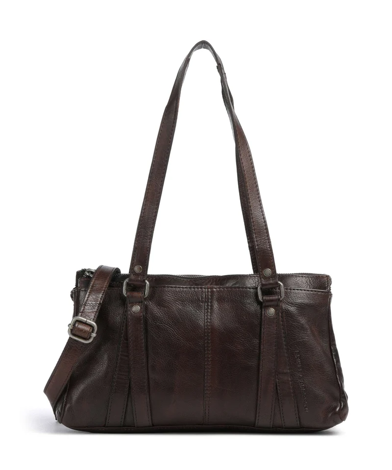 Spikes & Sparrow Apache Christabelle Borsa a spalla dark brown