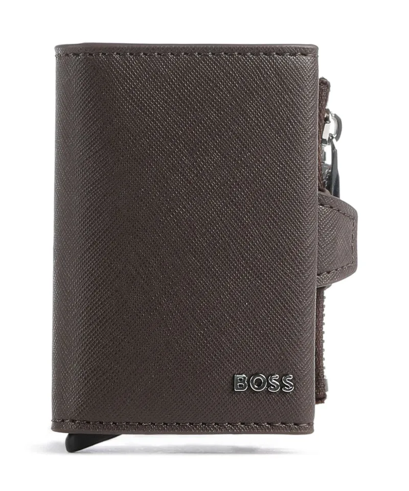 BOSS Northon Porta carte di credito dark brown