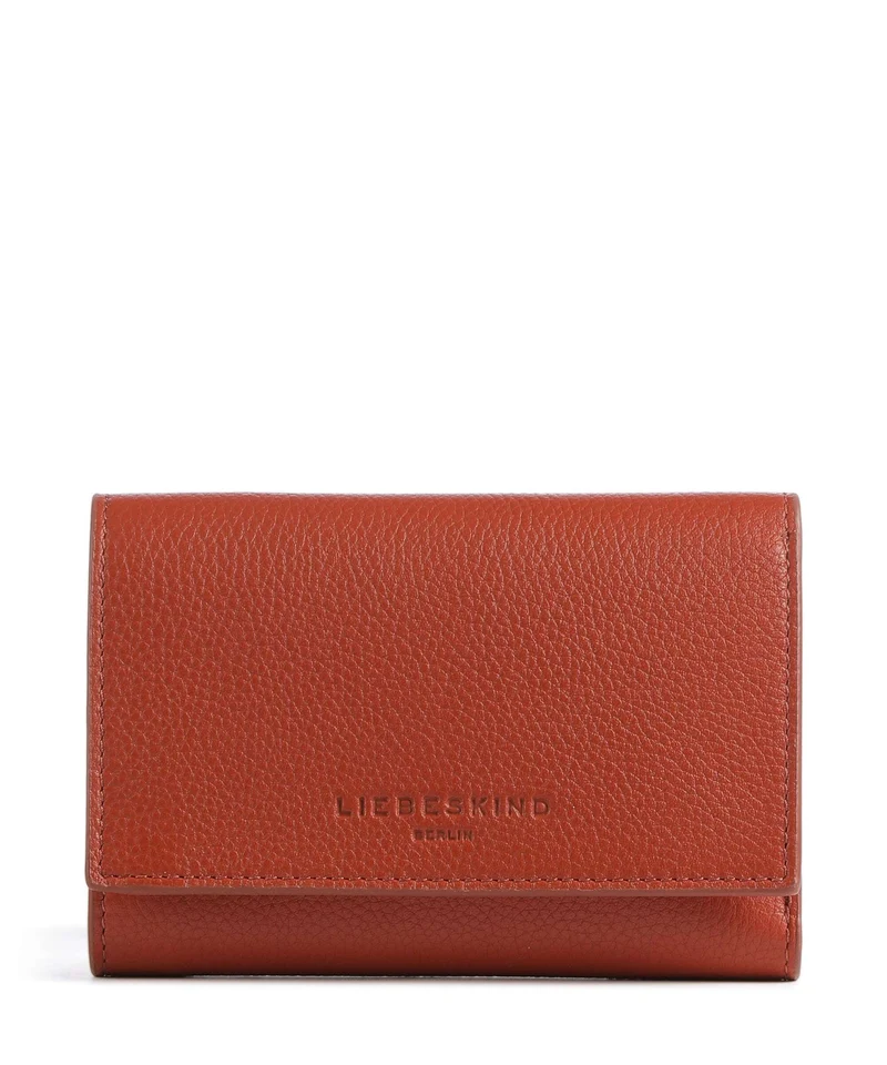 Liebeskind Linn Small Pebble M Portafoglio red rock