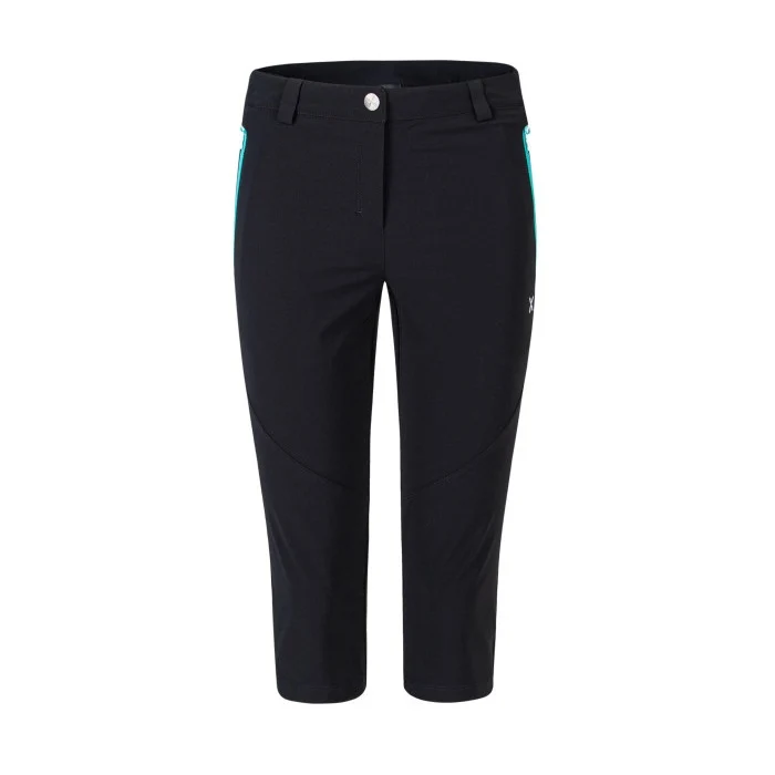 Focus Pirata Pantalone 3/4 Donna Nero Care Blue