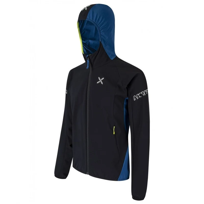 Flash Sky Jkt Secondo Strato Uomo Nero Deep Blue