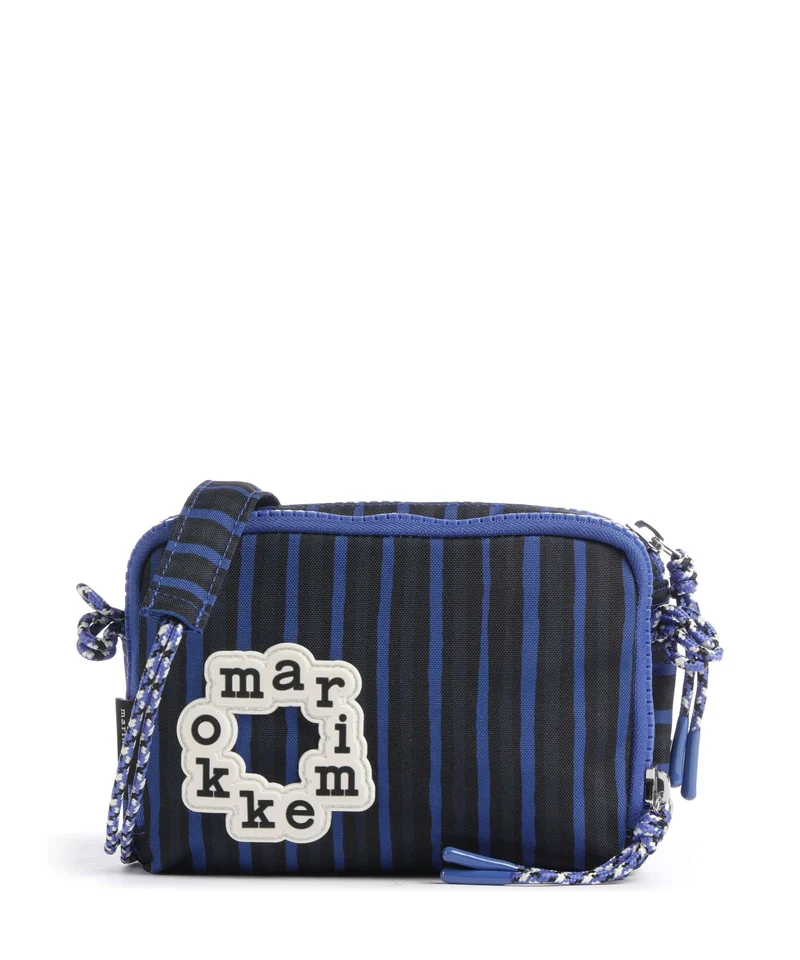 Marimekko Iloisa Kioski Borsa a tracolla blue/black/dark grey