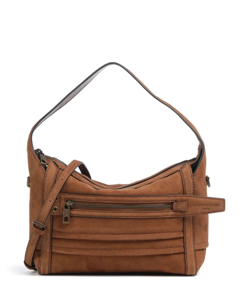 Liebeskind Delia Suede S Borsa a spalla brown