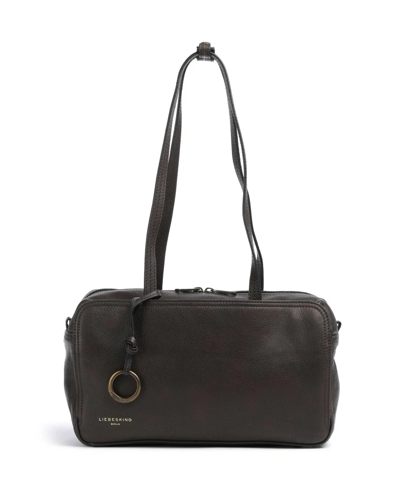 Liebeskind Clarice II Vintage Pebble M Borsa a spalla deep soil