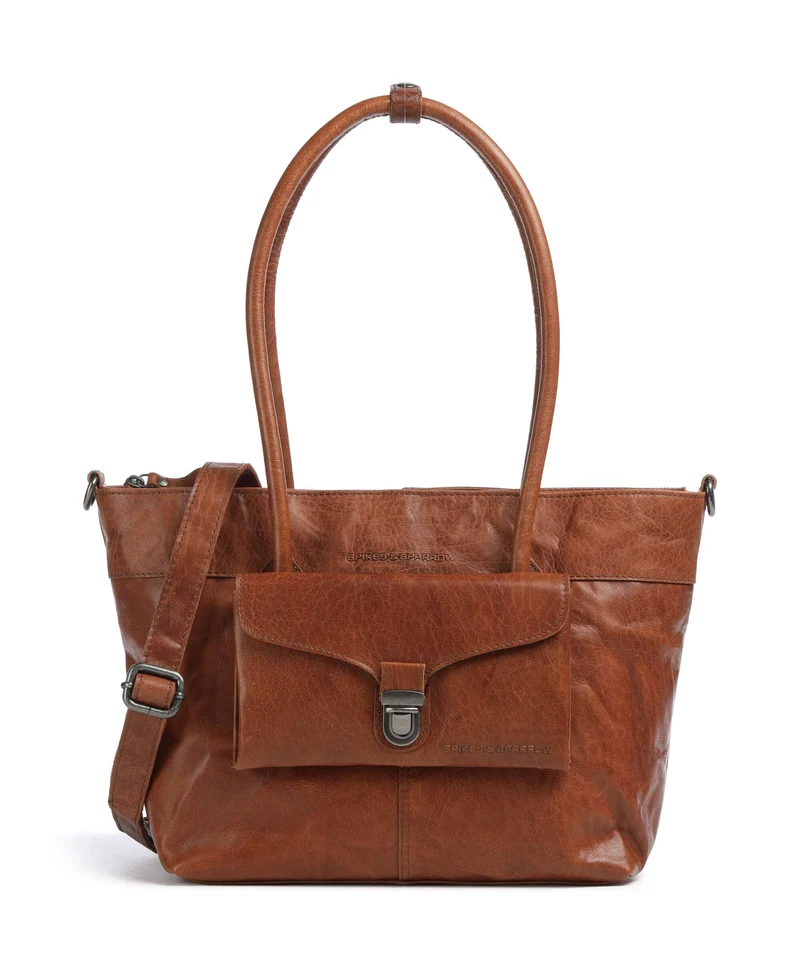 Spikes & Sparrow Bronco Yara Borsa shopper brandy
