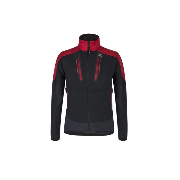 Brave 2 Jkt Giacca Montagna Uomo Nero Rosso