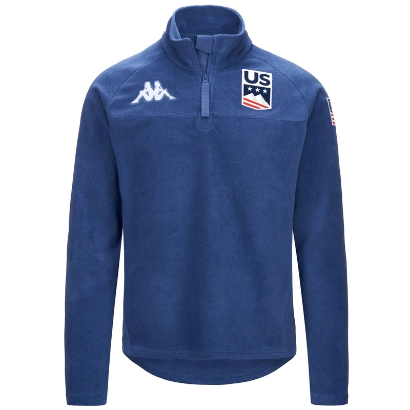 6 Cento 687B USA Micropile Uomo Nazionale Americana Blue Fiord