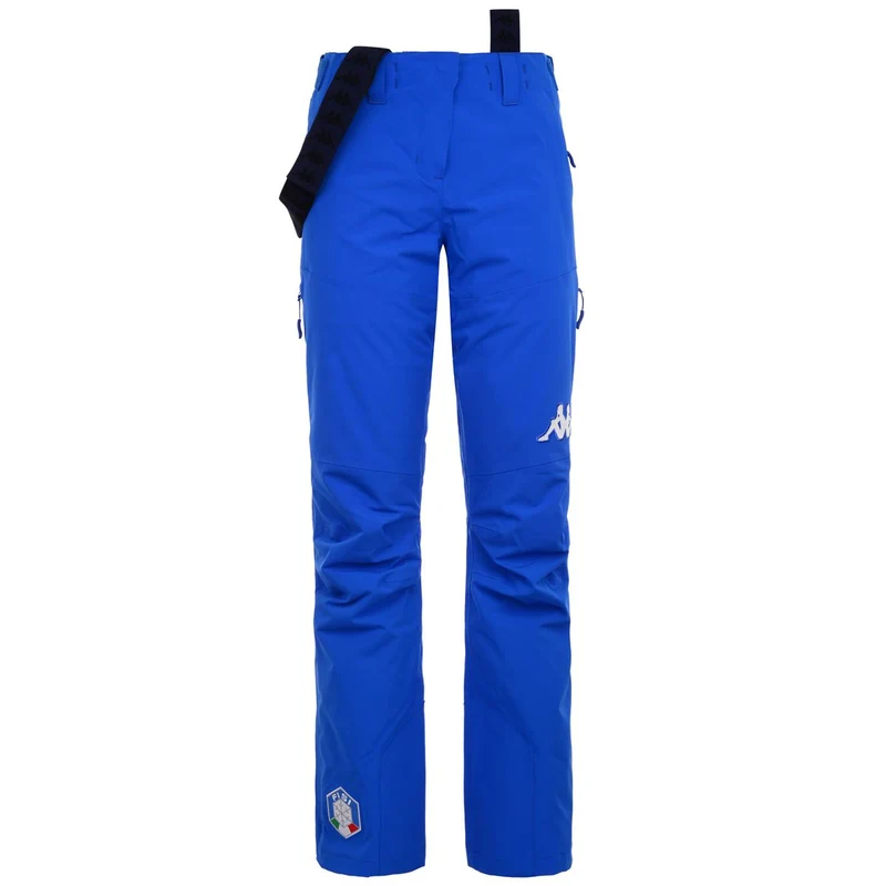 6 Cento 665 FISI Pantalone Sci Donna Azzurro