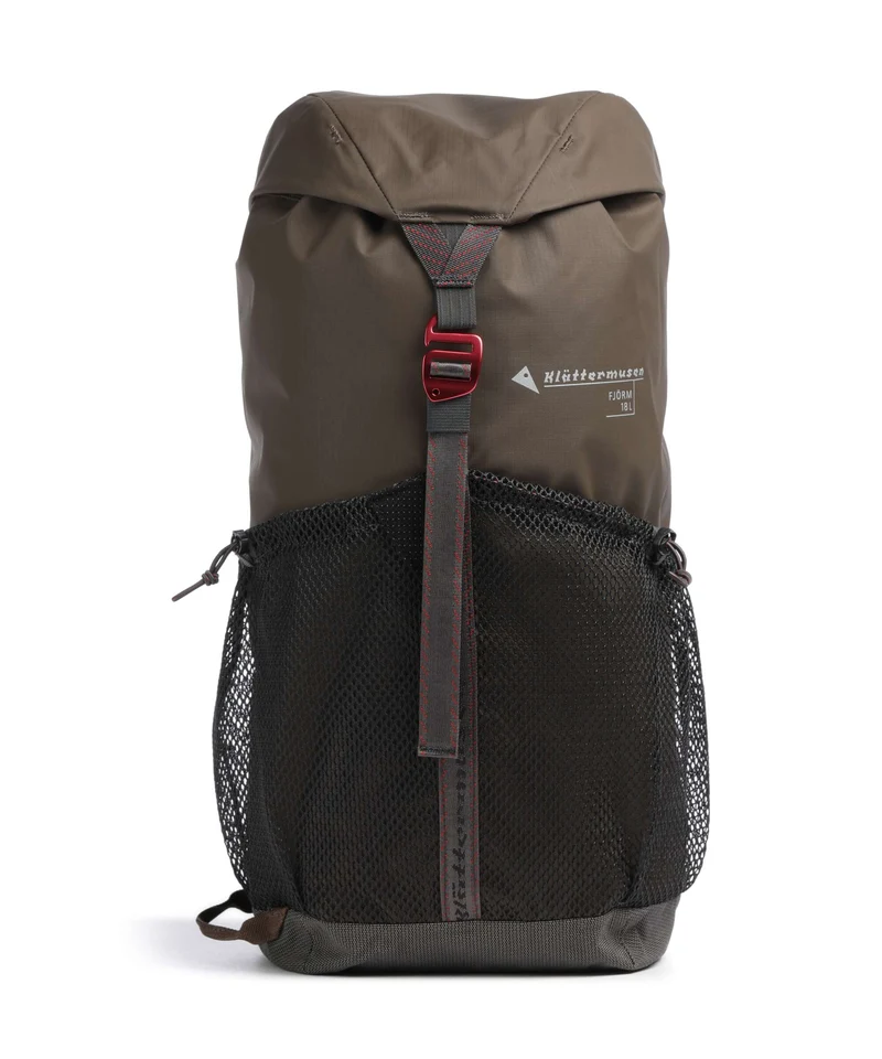 Klättermusen Fjörm 18 Zaino da trekking slate brown