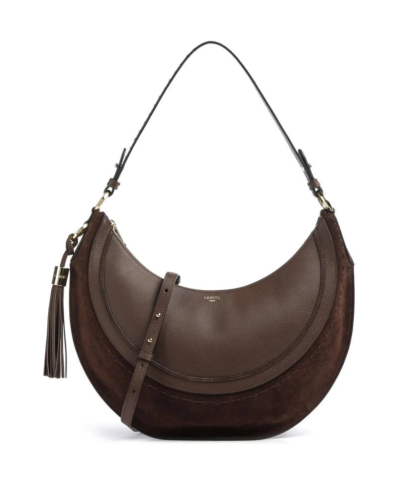Lancel Hobohème M Borsa hobo coconut