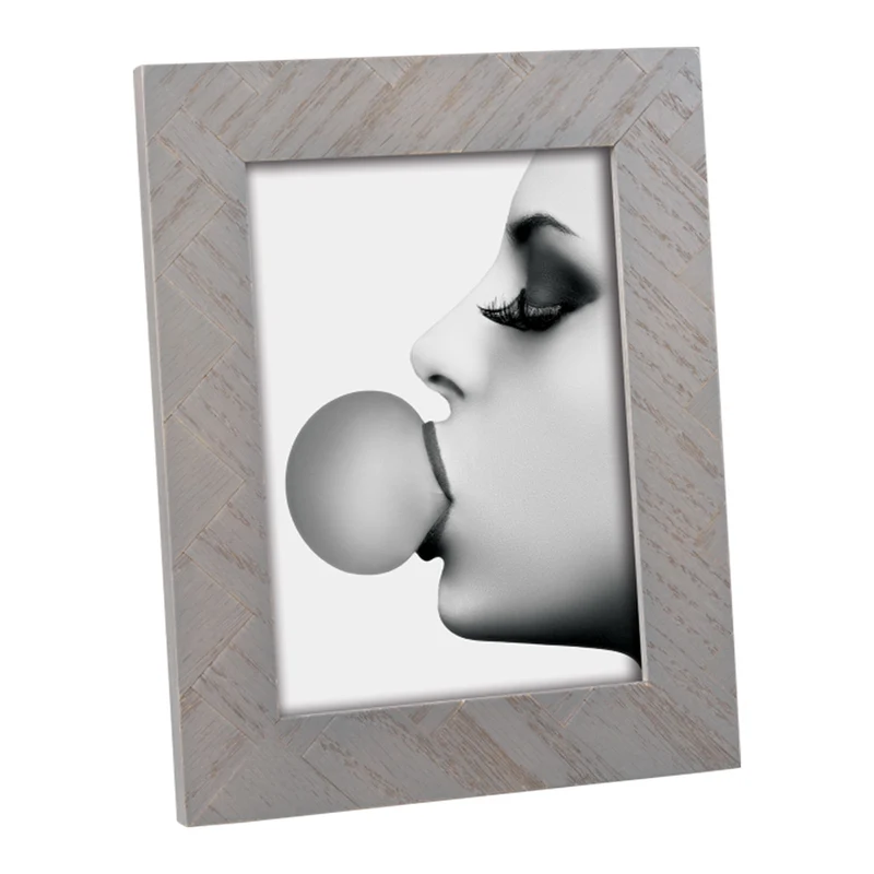 Mascagni cornice in legno (13x18) - Art. A1637 (Grigio)