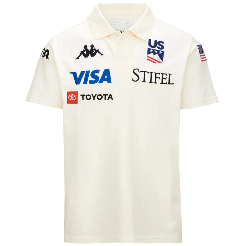 Angaf US Polo Uomo White Milk