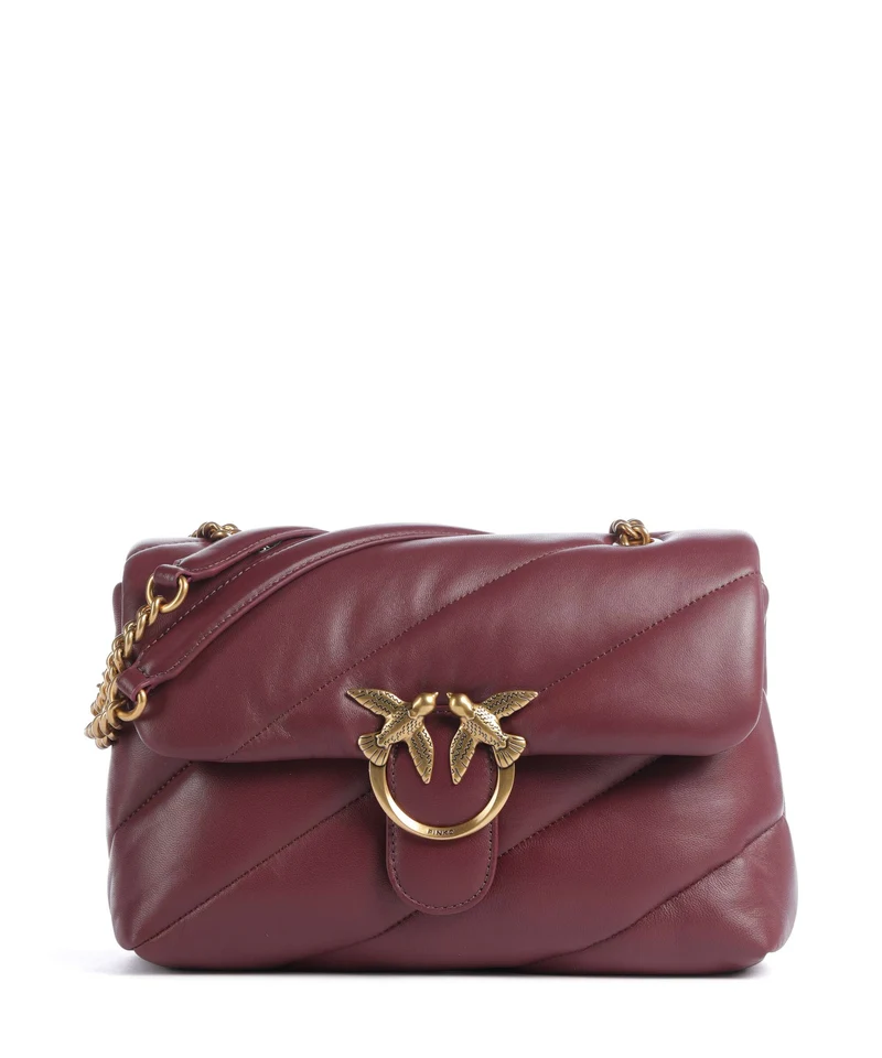 Pinko Love Puff Classic Borsa a spalla ribes intenso/antique gold