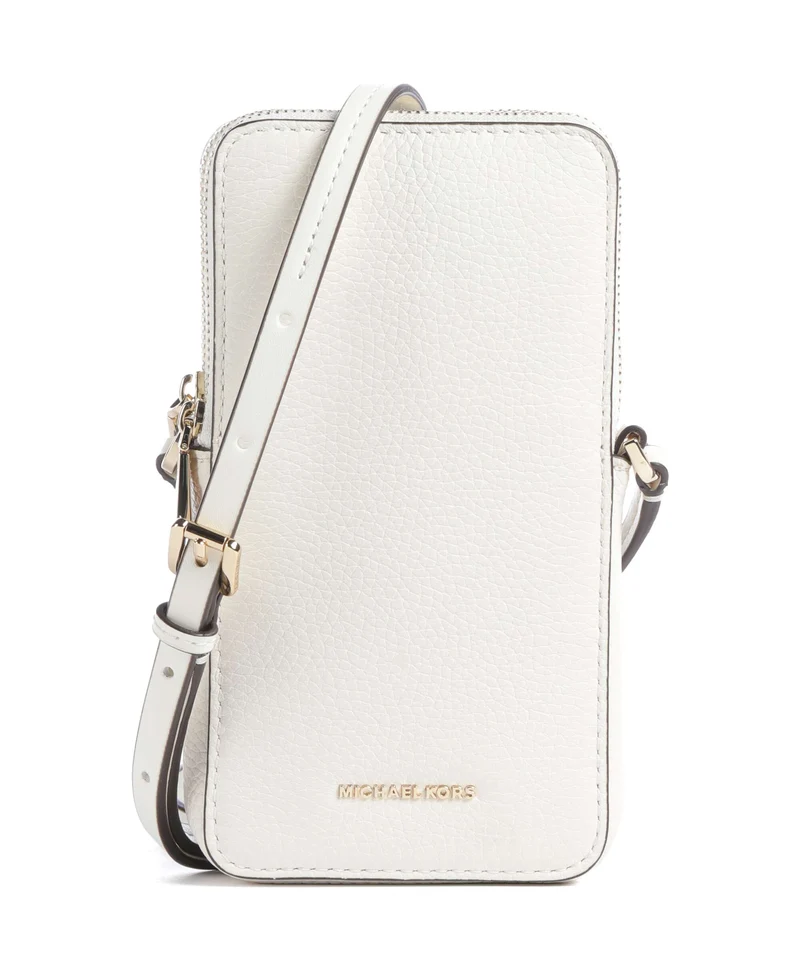 Michael Kors Jet Set Small Borsetta porta cellulare eggshell