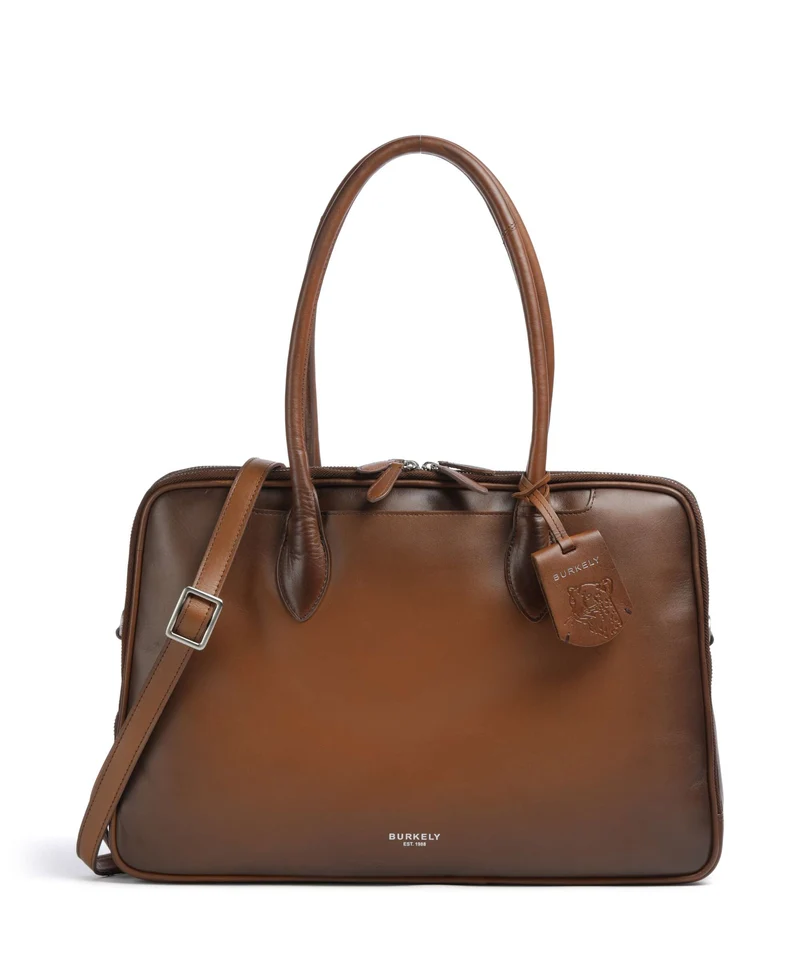 Burkely Ledger Borsa shopper cognac