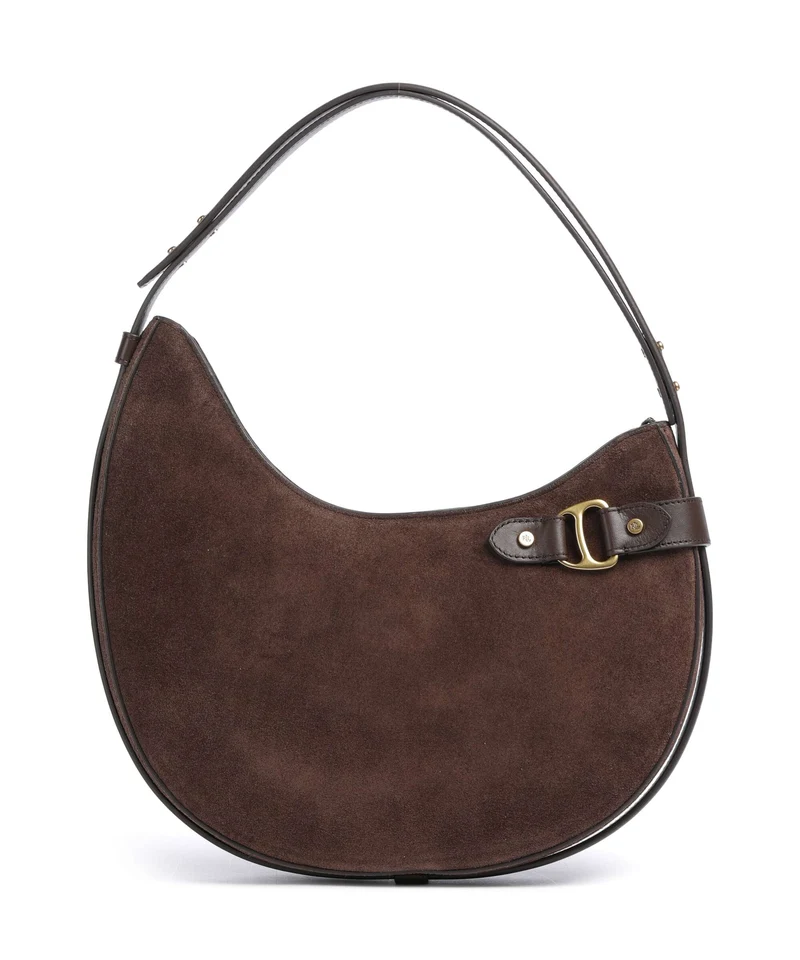 Lauren Ralph Lauren Tasha Large Borsa hobo chestnut brown