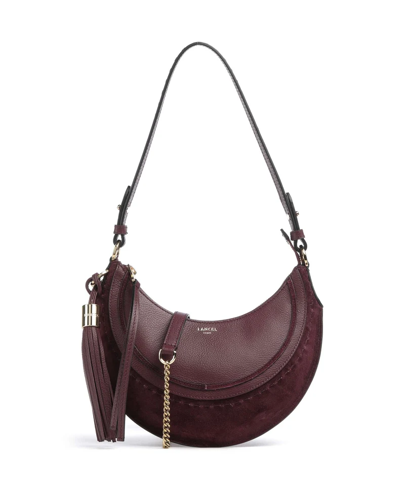Lancel Hobohème S Borsa a spalla cassis