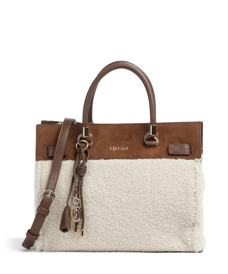 Liu Jo Manhattan M Borsa a mano cream