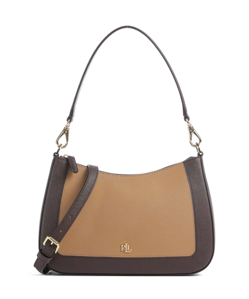 Lauren Ralph Lauren Danni 26 Borsa a spalla camel/chestnut brown