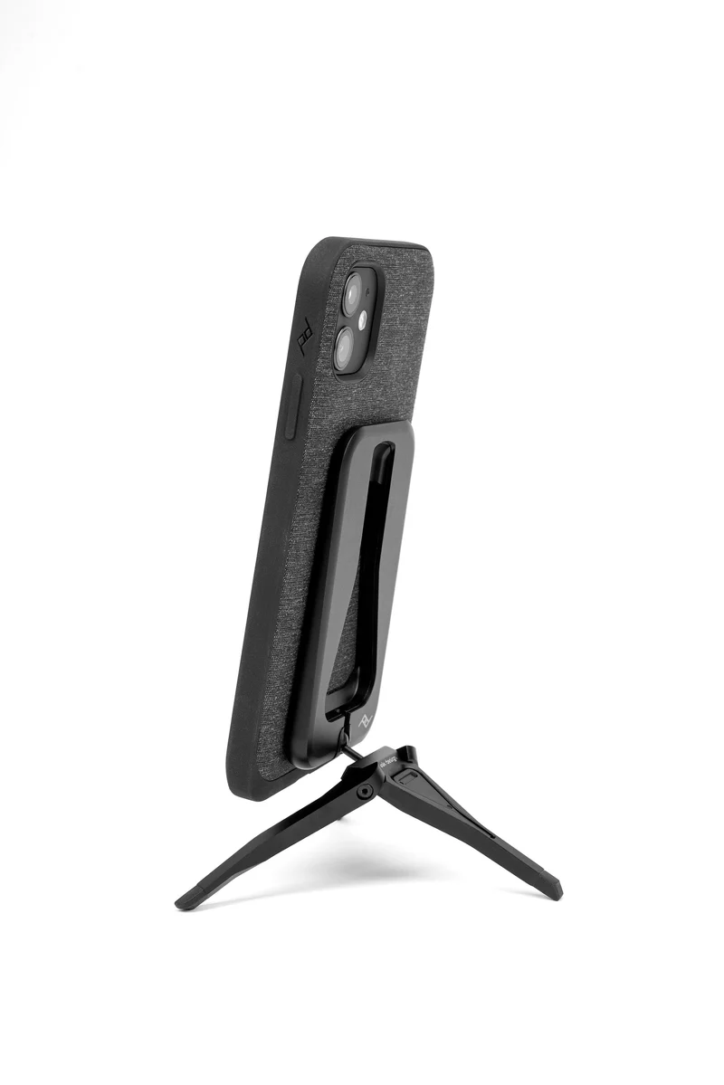 Mobile TRIPOD - CAVALLETTO PER TELEFONO Black - Universale Magsafe, non necessita di custodia peak