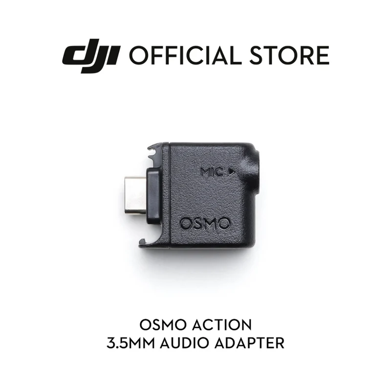 DJI Osmo Action 3.5mm Audio Adapter