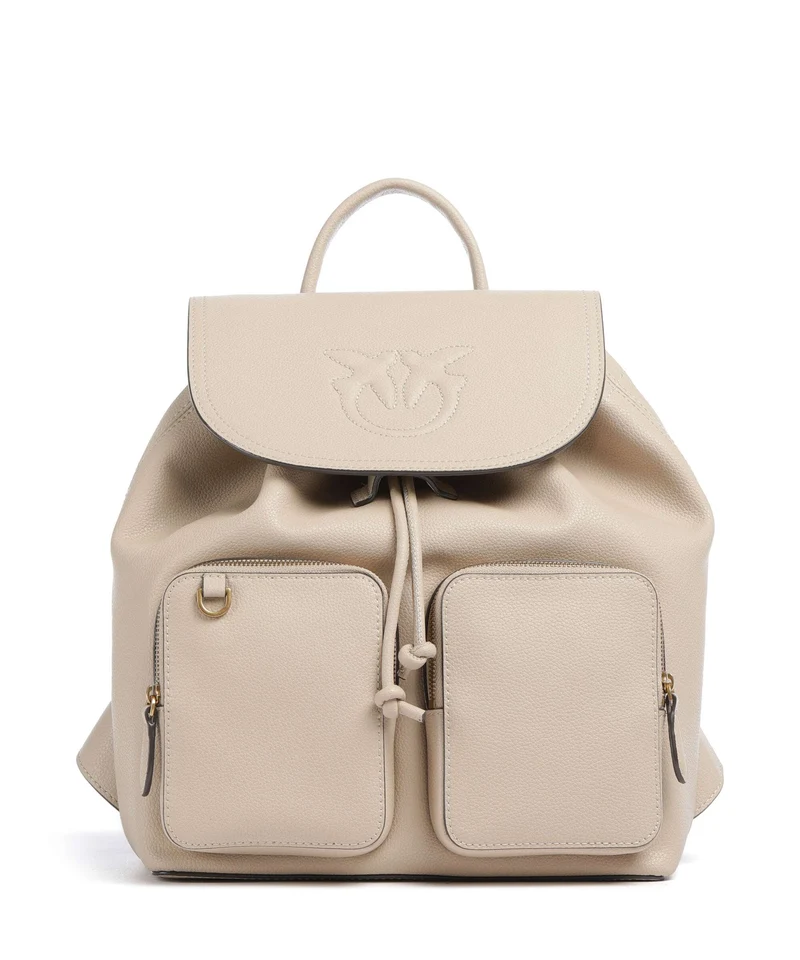 Pinko Carrie Zaino beige/grigio fumo/antique gold