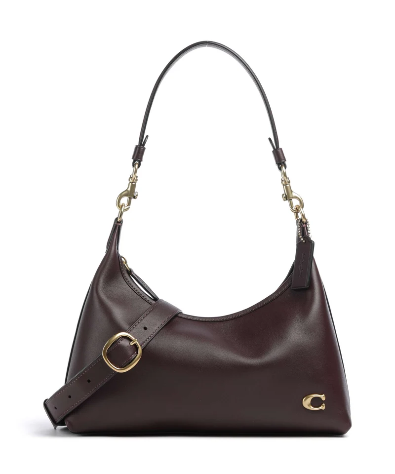 Coach Juliet Borsa a spalla black currant