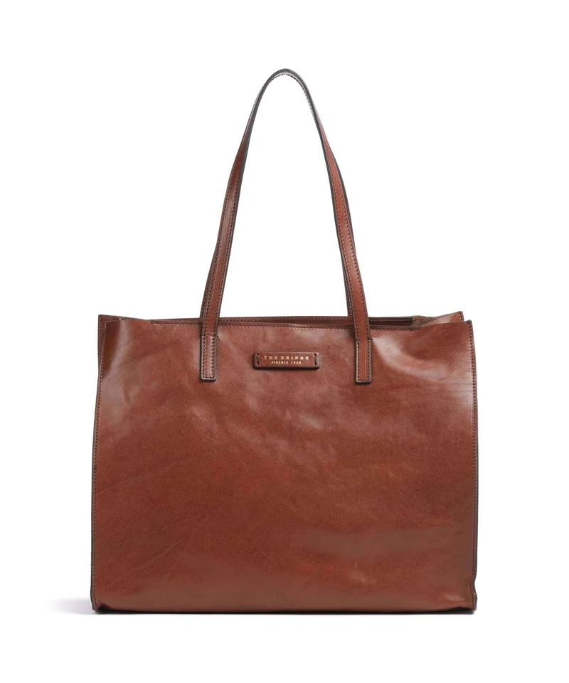 The Bridge Mirra Borsa shopper marrone