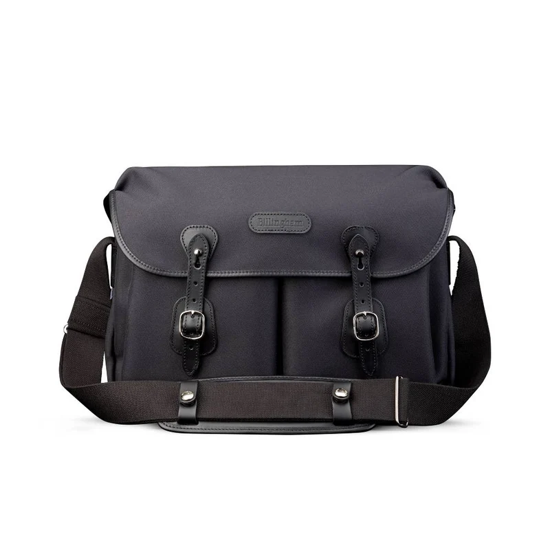 Billingham Borsa Icon FibreNyte Nera/Bordi Cuoio nero