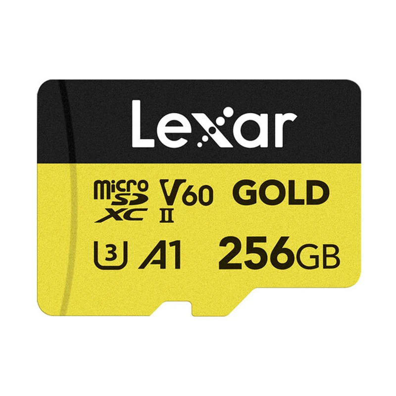 Lexar MicroSD 256GB Gold UHS II 180mb/s V60