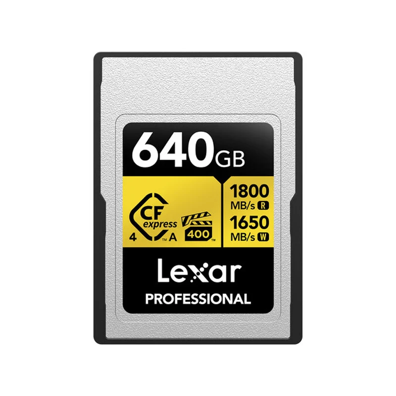 Lexar CFexpress 640GB Gold (Type A)