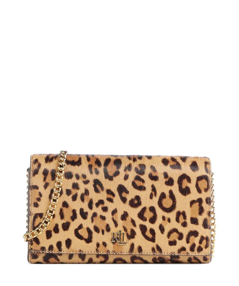 Lauren Ralph Lauren Adair II Large Portafoglio modern leopard/chestnut brown