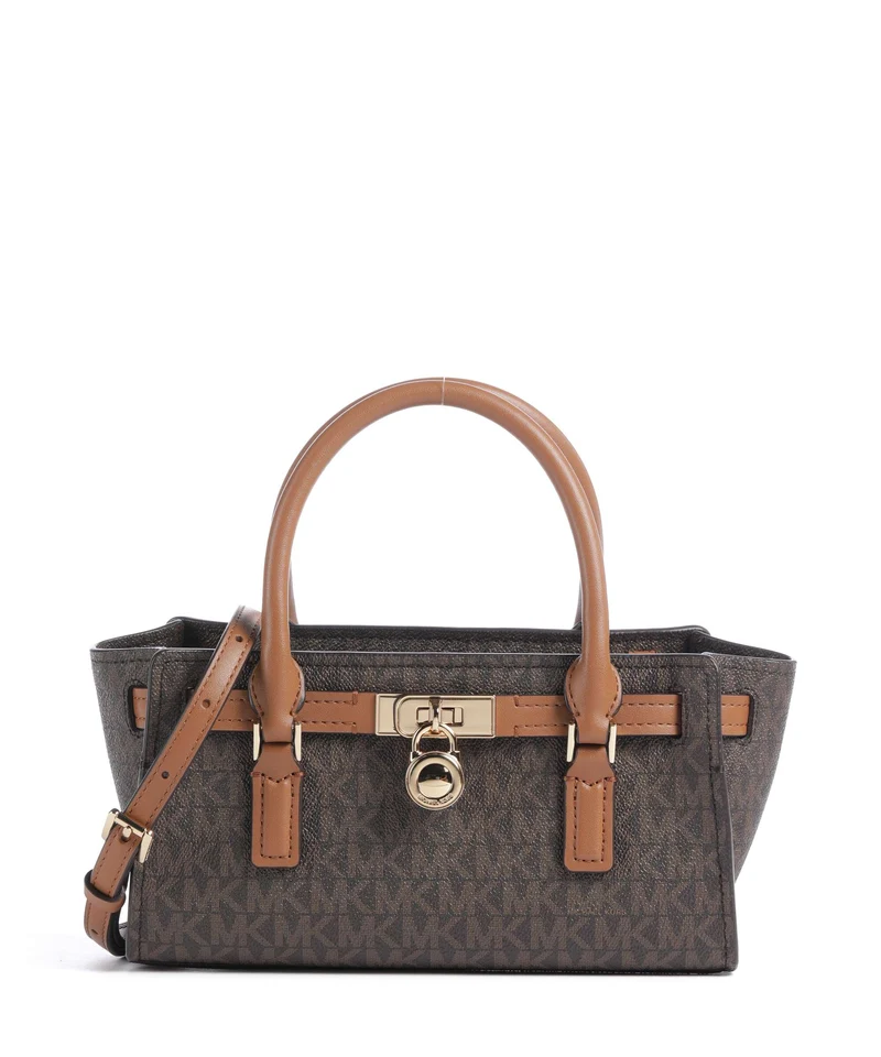 Michael Kors Hamilton Moderne XS Borsa a mano brown/acorn