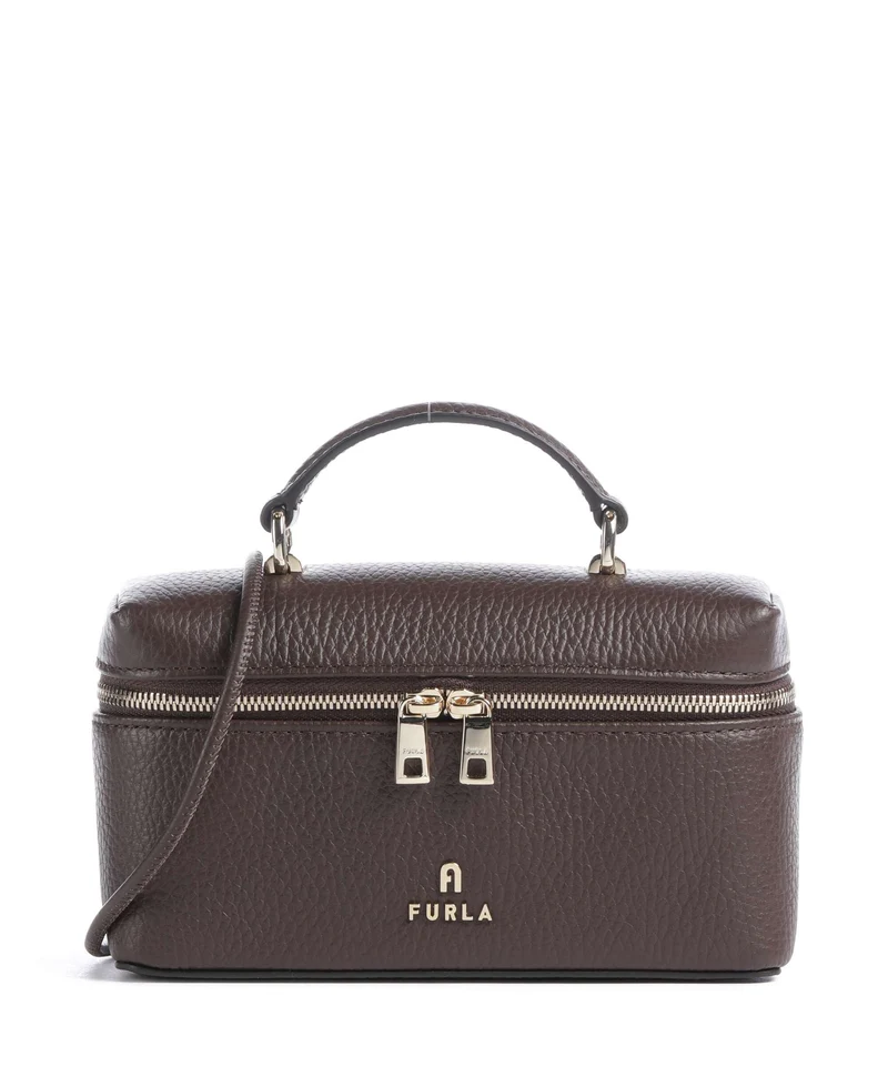 Furla Camelia Micro Borsa a tracolla cioccolato