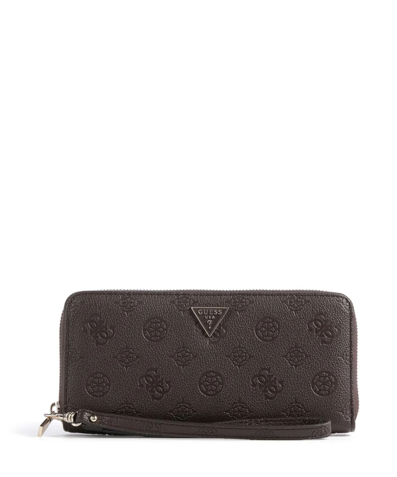 Guess Blake Large Portafoglio brown logo