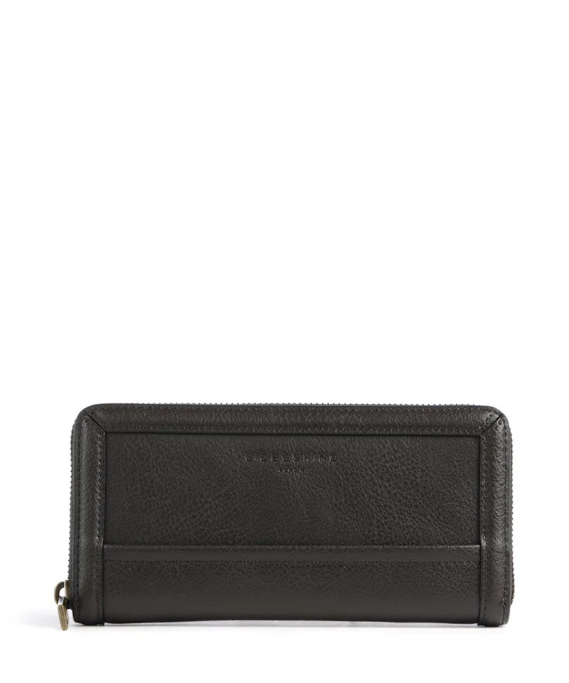 Liebeskind Delia Gigi Cow Naturale L Portafoglio deep soil