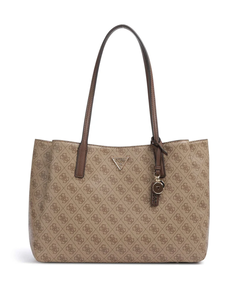 Guess Noelle II Tech Borsa shopper latte logo/brown