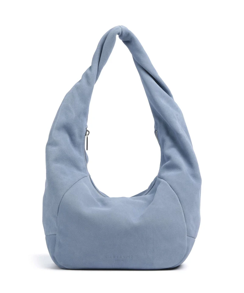 Liebeskind Farrah II Hydro Suede M Borsa hobo flower blue