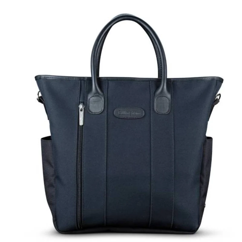 Billingham Borsa Best Boy Tote FibreNyteI Nero/Bordi Cuoio nero