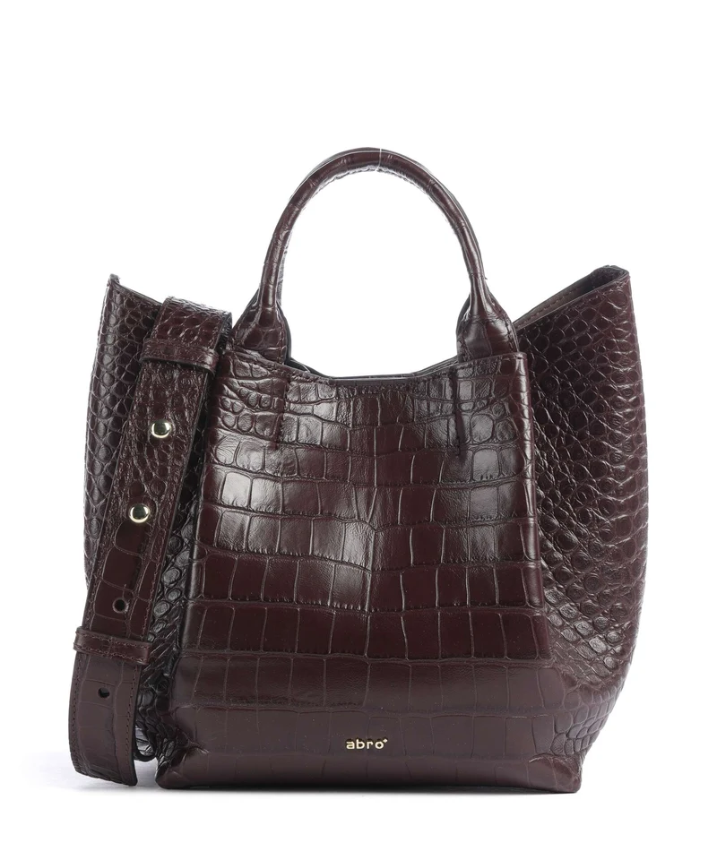 Abro Cocco Mondial Essential Small Borsa a mano burgundy