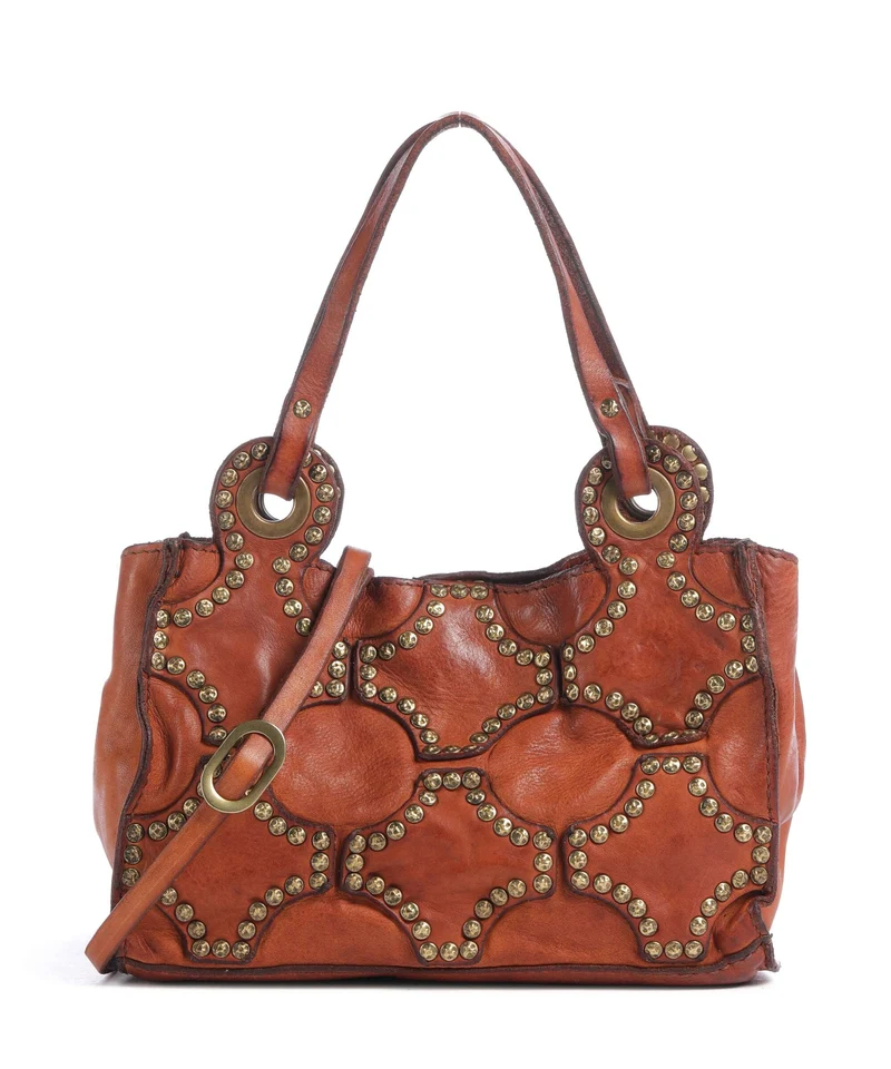 Campomaggi Borsa a mano cognac