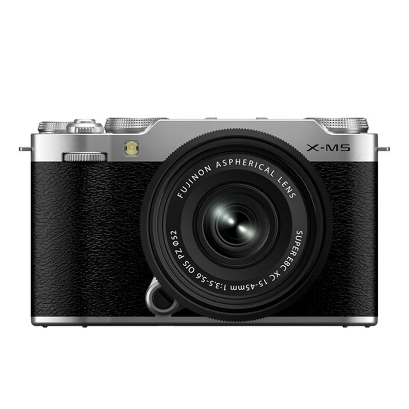 Fujifilm X-M5 + XC 15-45mm F3.5-5.6 OIS PZ (Silver) - Garanzia Fujifilm Italia