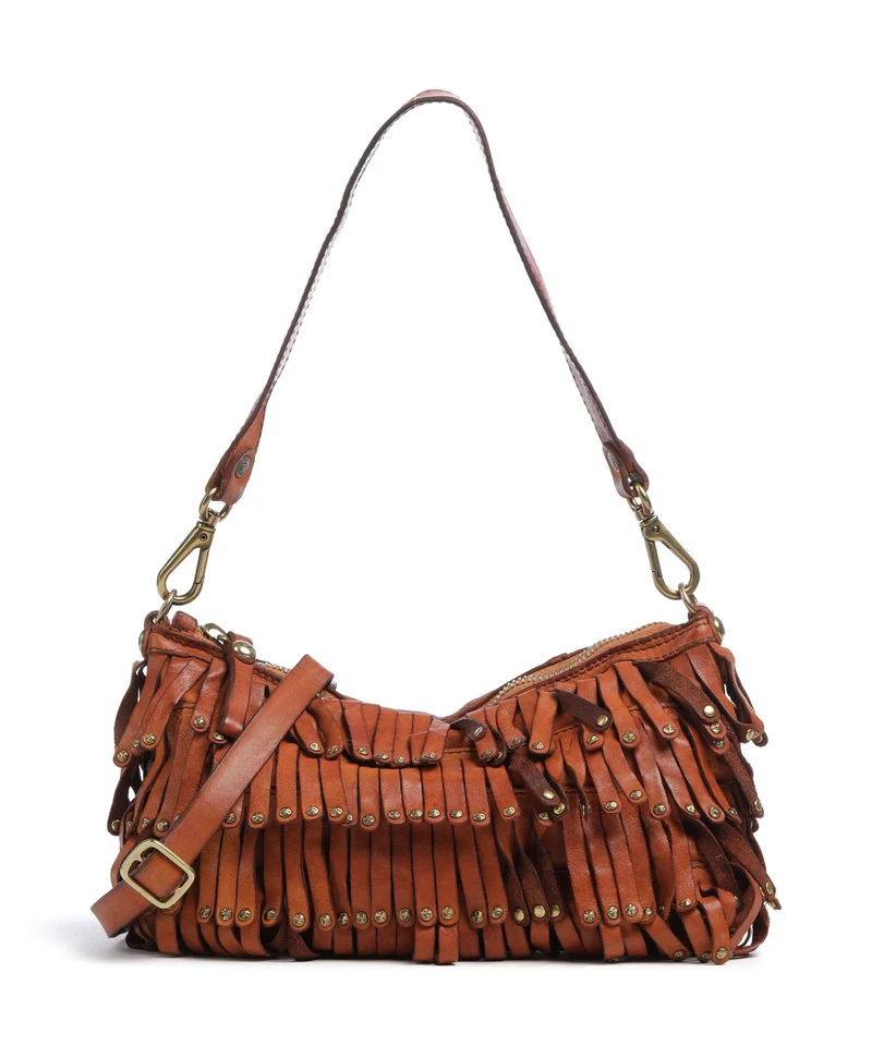 Campomaggi Borsa a spalla cognac