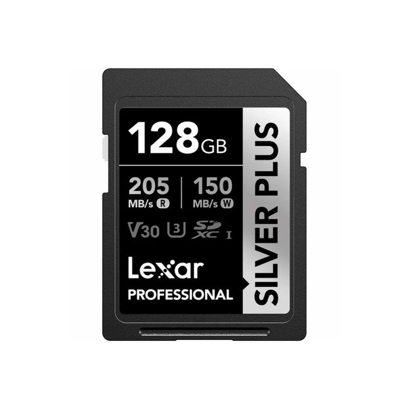 Lexar SD 128GB Silver Plus V30